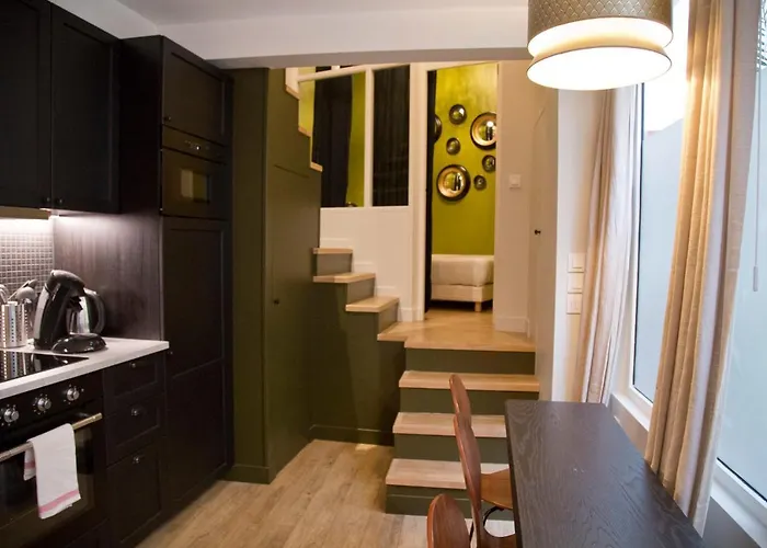 Апартаменты Celestine - Luxury Duplex Saint-michel Luxembourg Gardens *